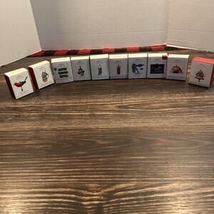 Miniature Hallmark Ornaments 2018-2020 Lot Of 10